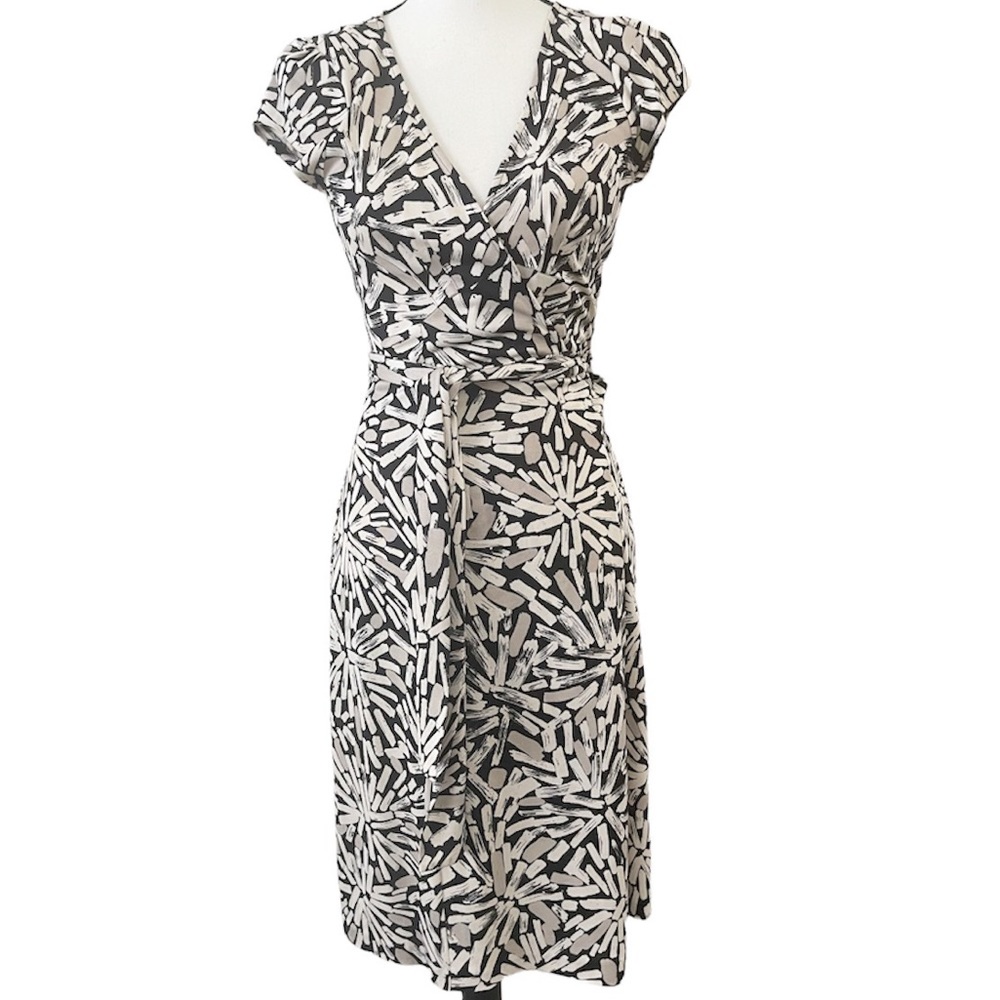 Diane Von Furstenberg Silk Warp Dress